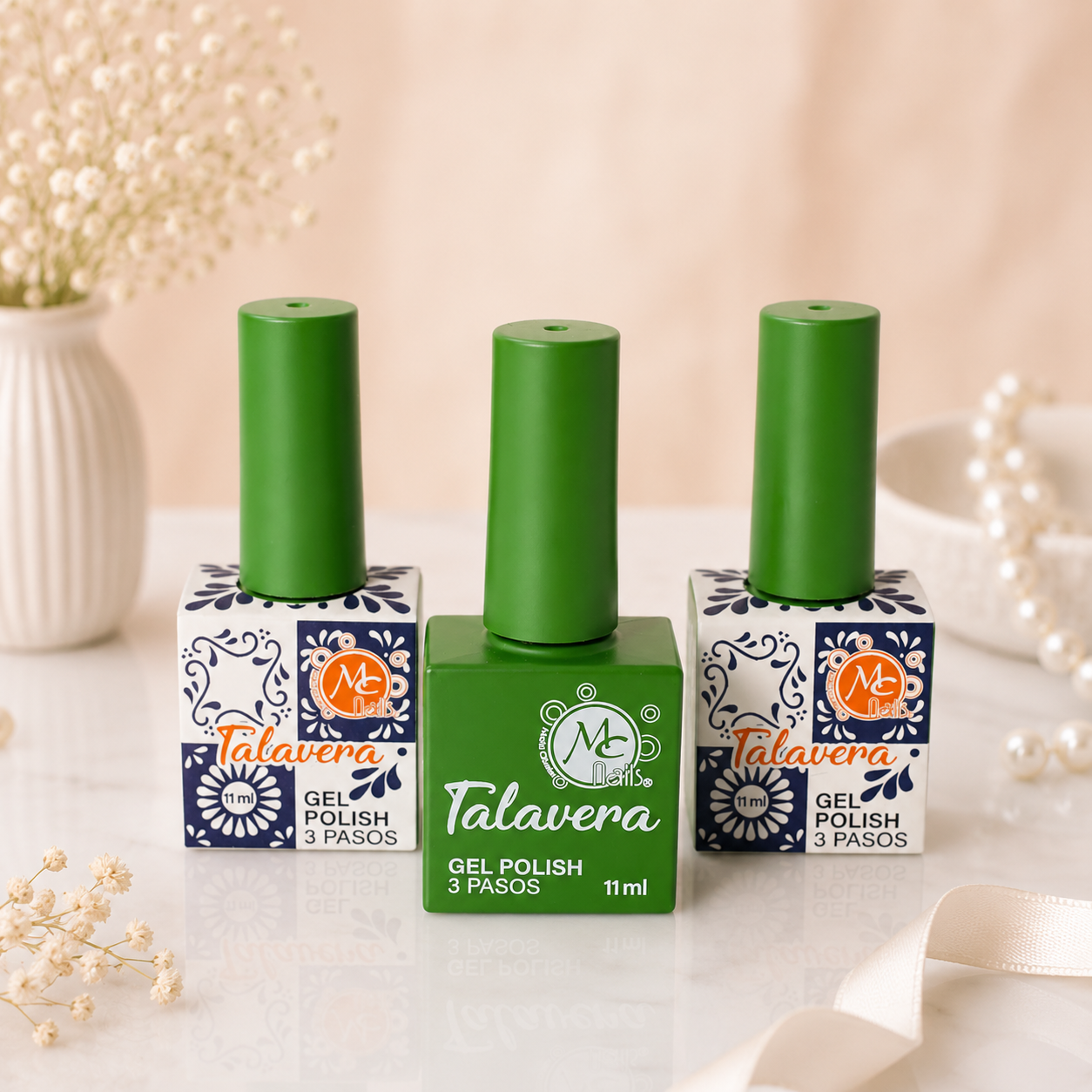 MC Nails Gel Duradero Verde Lima Intenso 067