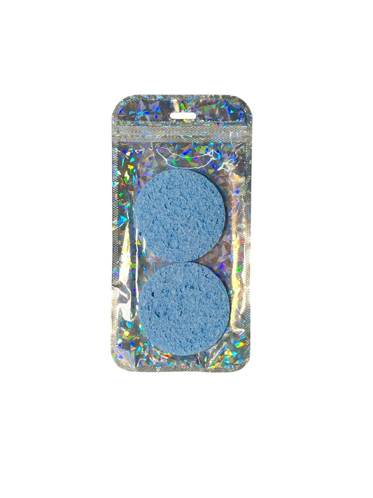 Esponjas Faciales en Forma de Flor – 2 Piezas Suaves y Reutilizables