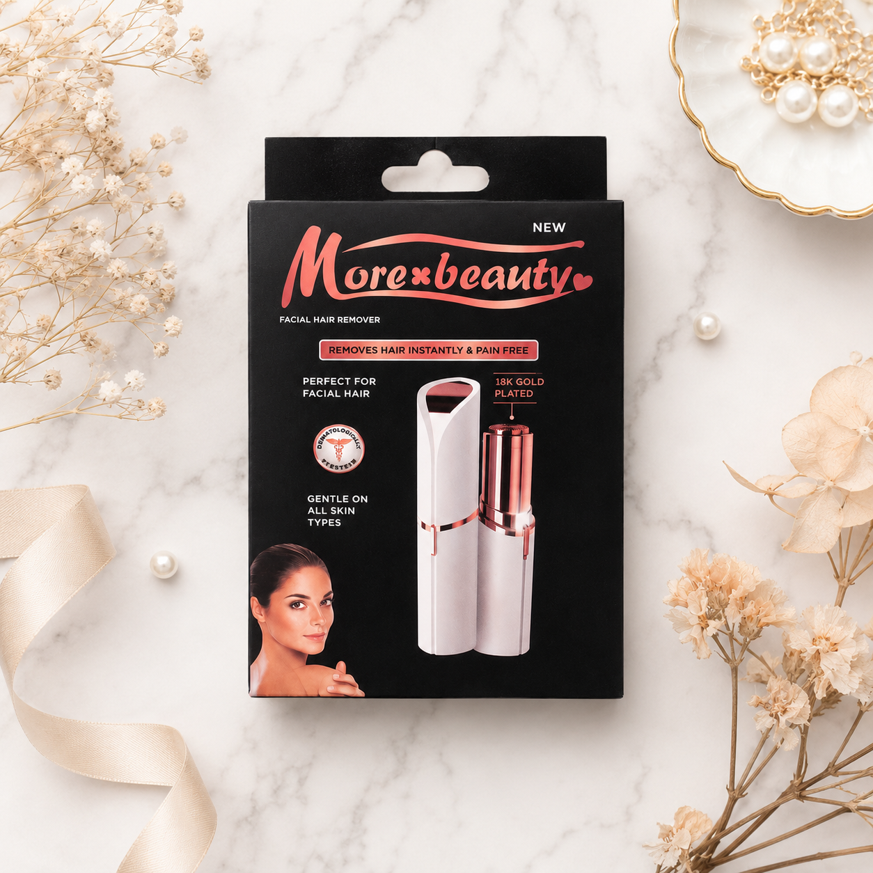 Morebeauty Depilador Facial Suave