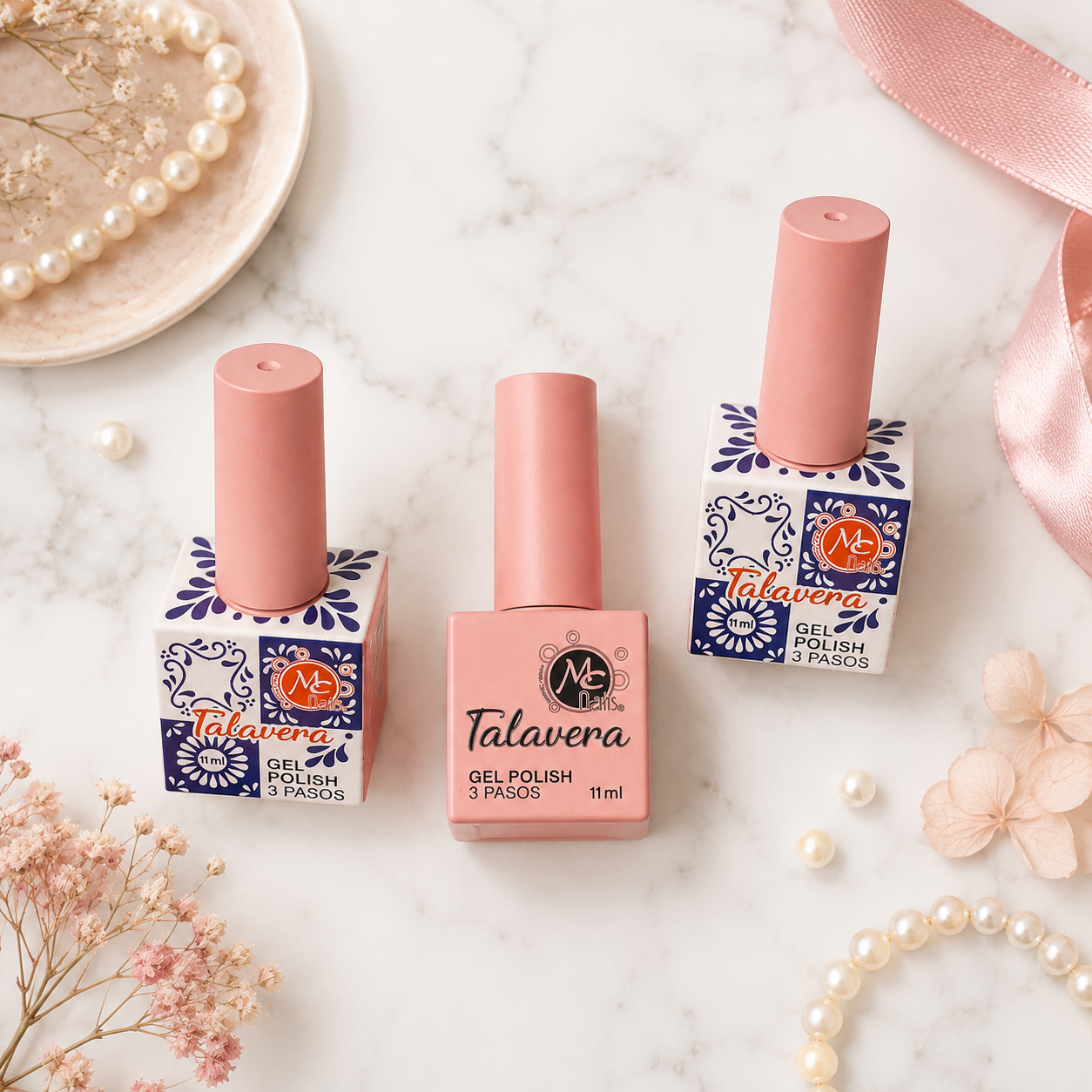 MC Nails Gel Duradero Rosa Durazno Suave 079
