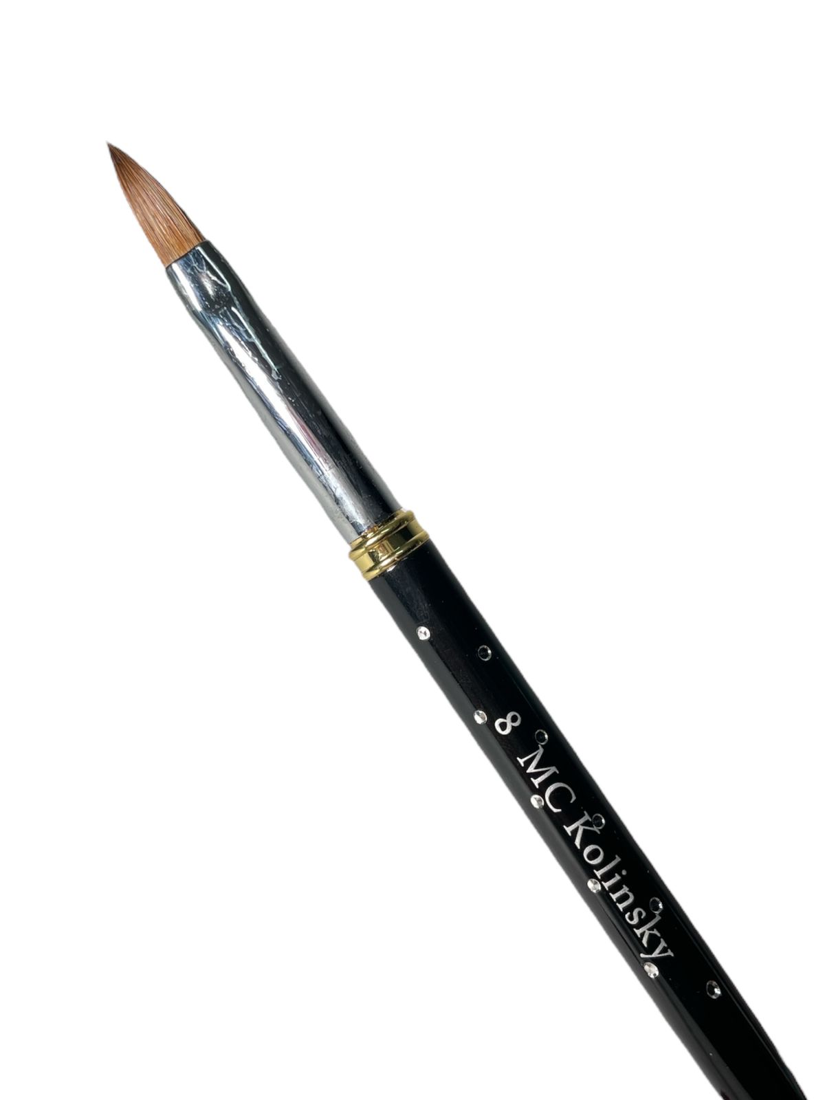 Pincel MC Kolinsky #8 para Acrílico – Profesional de Alta Precisión