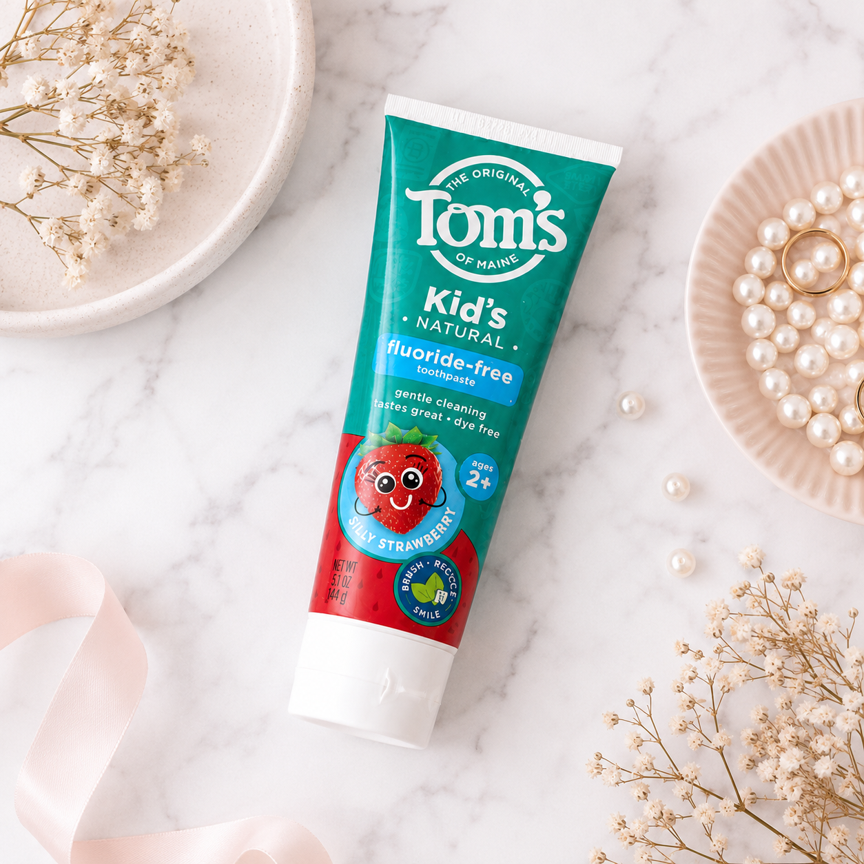 Tom's of Maine Pasta Dental Infantil Natural Fresa Divertida