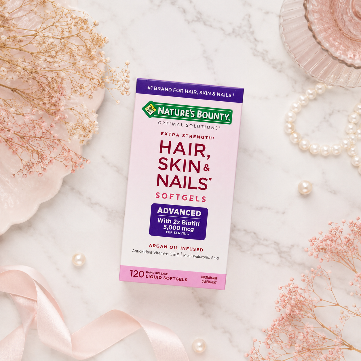 Nature’s Bounty Softgels Cabello Piel y Uñas Extra Fuerza