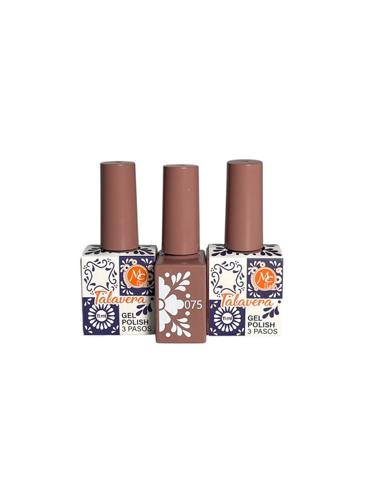Esmalte en Gel MC Nails Talavera 075 – Marrón Nude Elegante