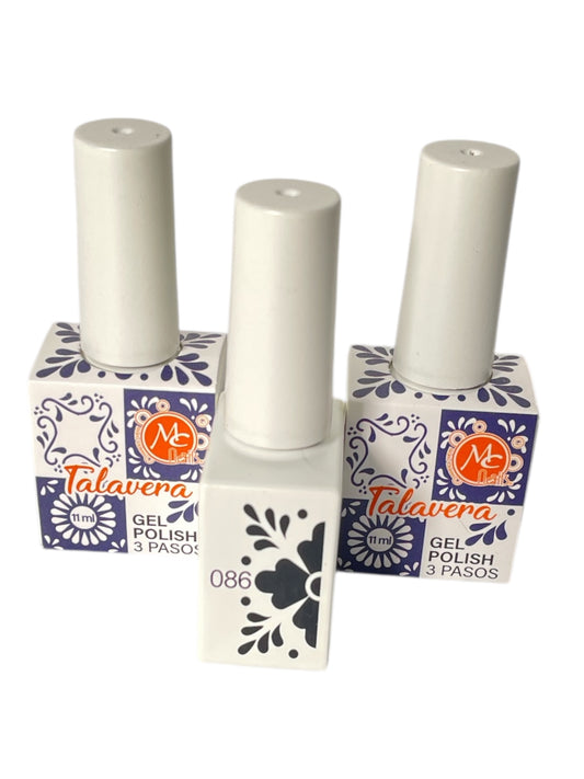Esmalte en Gel MC Nails Talavera 086 – Blanco Porcelana