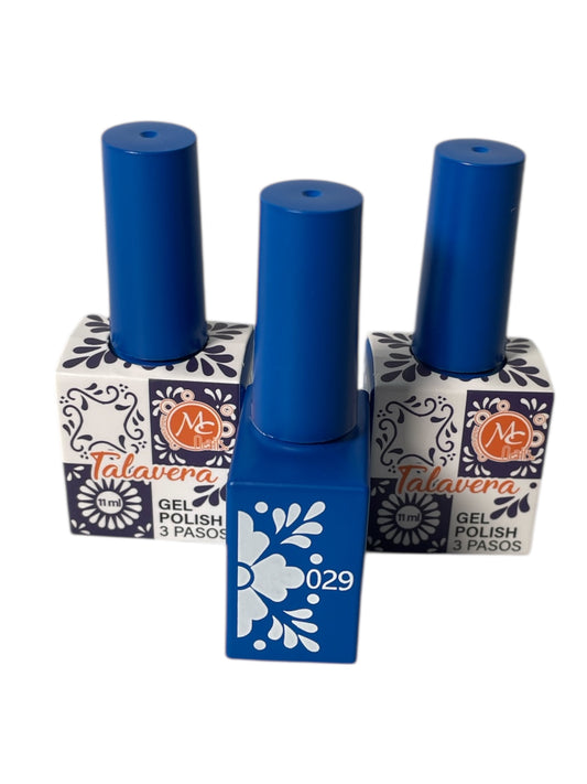 Esmalte en Gel MC Nails Talavera 029 – Azul Rey