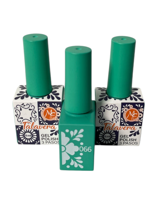 Esmalte en Gel MC Nails Talavera 066 – Verde Jade