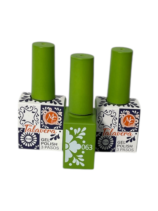 Esmalte en Gel MC Nails Talavera 063 – Verde Manzana