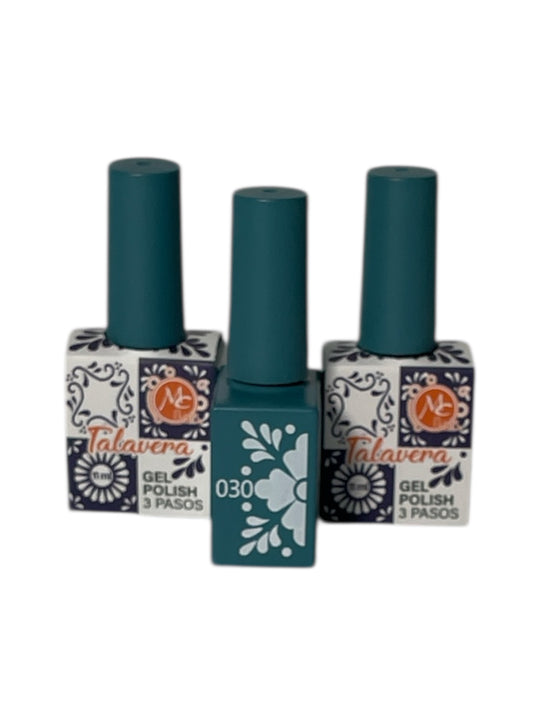 Esmalte en Gel MC Nails Talavera 030 – Azul Cerceta