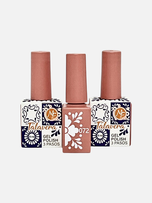 Esmalte en Gel MC Nails Talavera 072 – Nude Cobrizo