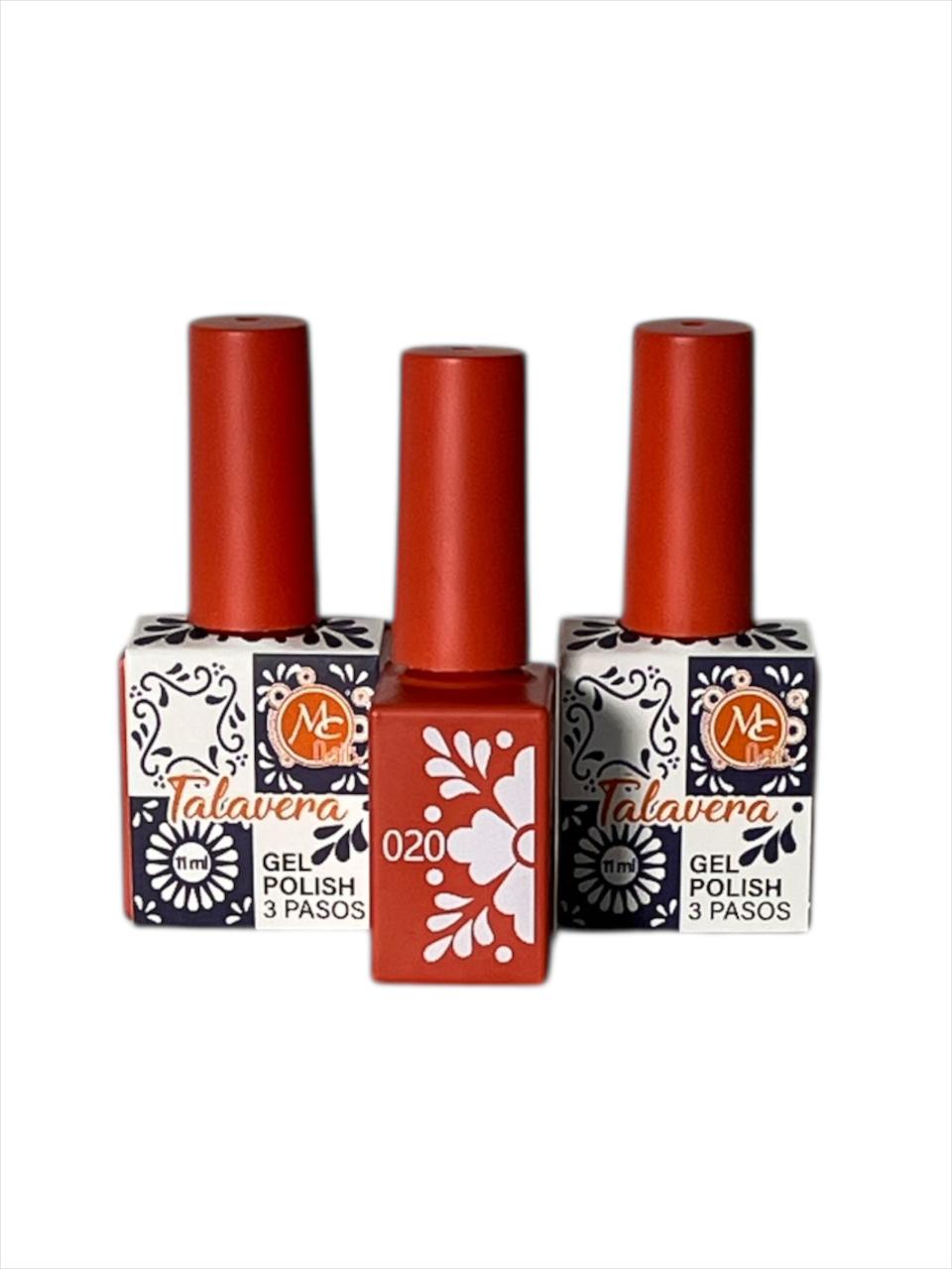 Esmalte en Gel MC Nails Talavera 020 - Terracota Cálido