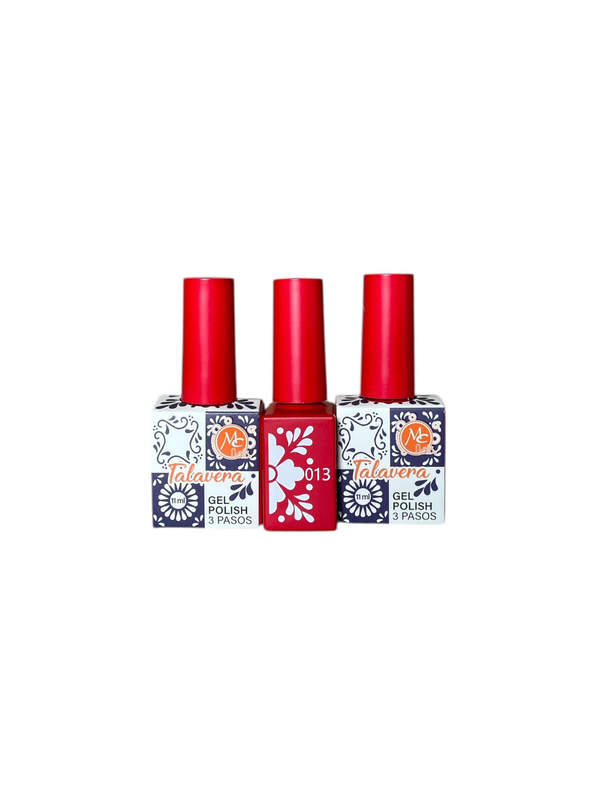 Esmalte en Gel MC Nails Talavera 013 - Rojo Rufo
