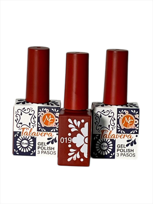 Esmalte en Gel MC Nails Talavera 019 - Marrón rojizo