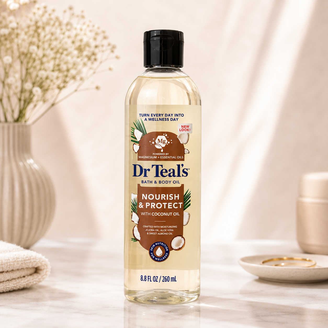 Dr Teal's Aceite Corporal Nutritivo Coco Protector