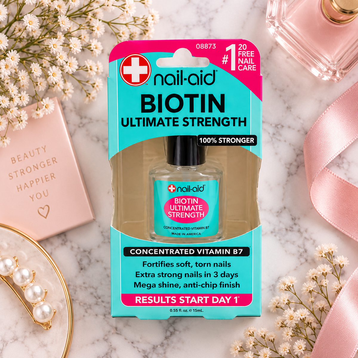 Nail-Aid Tratamiento Fortalecedor Intensivo Uñas Total Cure