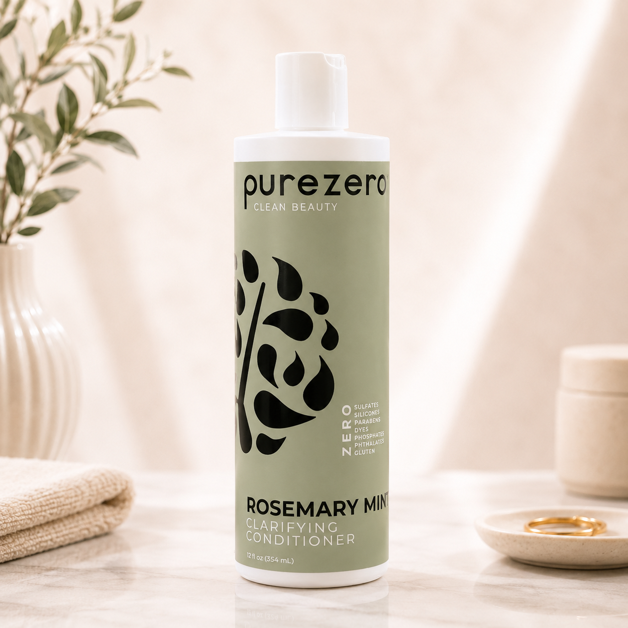 Purezero Cuidado Capilar Purificante Romero y Menta