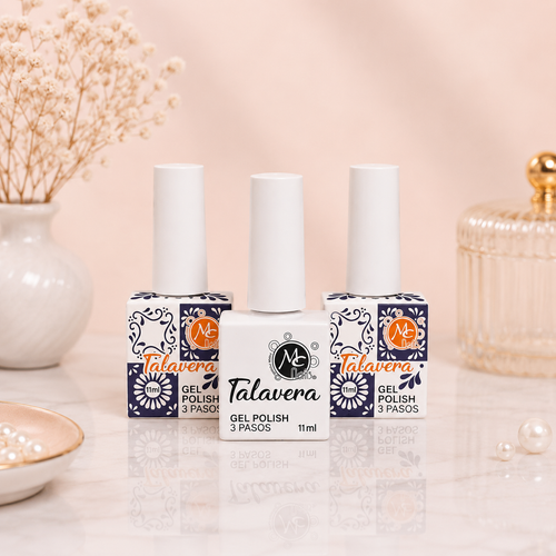 MC Nails Gel Duradero Blanco Puro Elegante 085