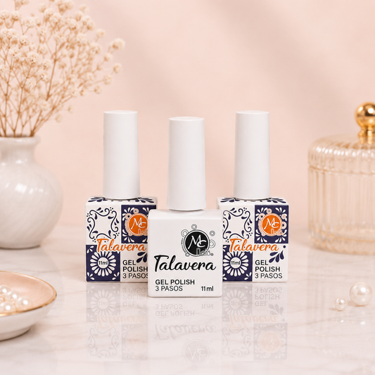 MC Nails Gel Duradero Blanco Puro Elegante 085