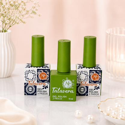 MC Nails Gel Duradero Verde Oliva Intenso 063