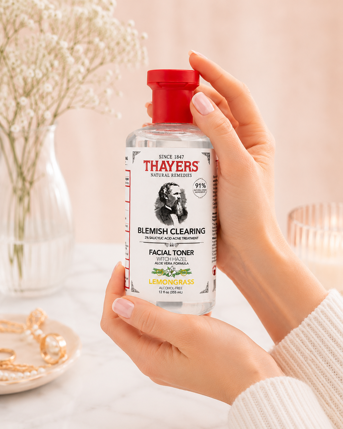 Thayers Tónico Facial Calmante Natural