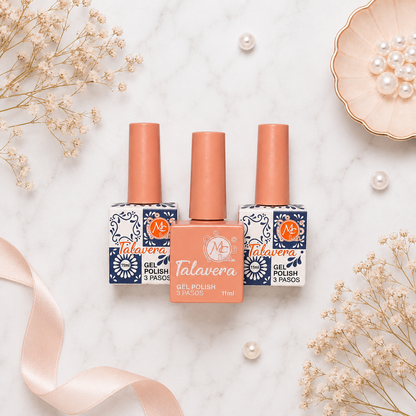 MC Nails Gel Duradero Durazno Nude Elegante 082