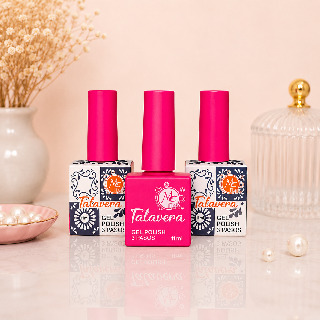 MC Nails Gel Duradero Rosa Neón 053