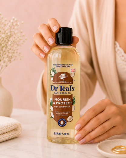 Dr Teal's Aceite Corporal Nutritivo Coco Protector