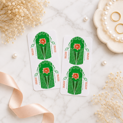 Formas para Uñas McNails Verde – Molde Profesional para Esculpir Acrílico o Gel