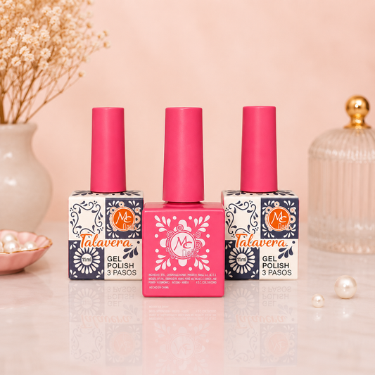 MC Nails Gel Duradero Rosa Coral Vibrante 048