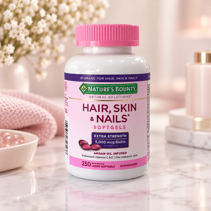 Nature's Bounty Suplemento Biotina Cabello Piel Uñas