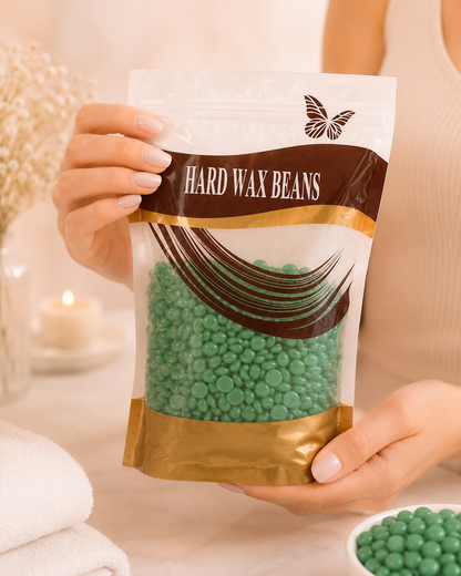Cera en Perlas Hard Wax Beans Depilación Profesional Sin Bandas