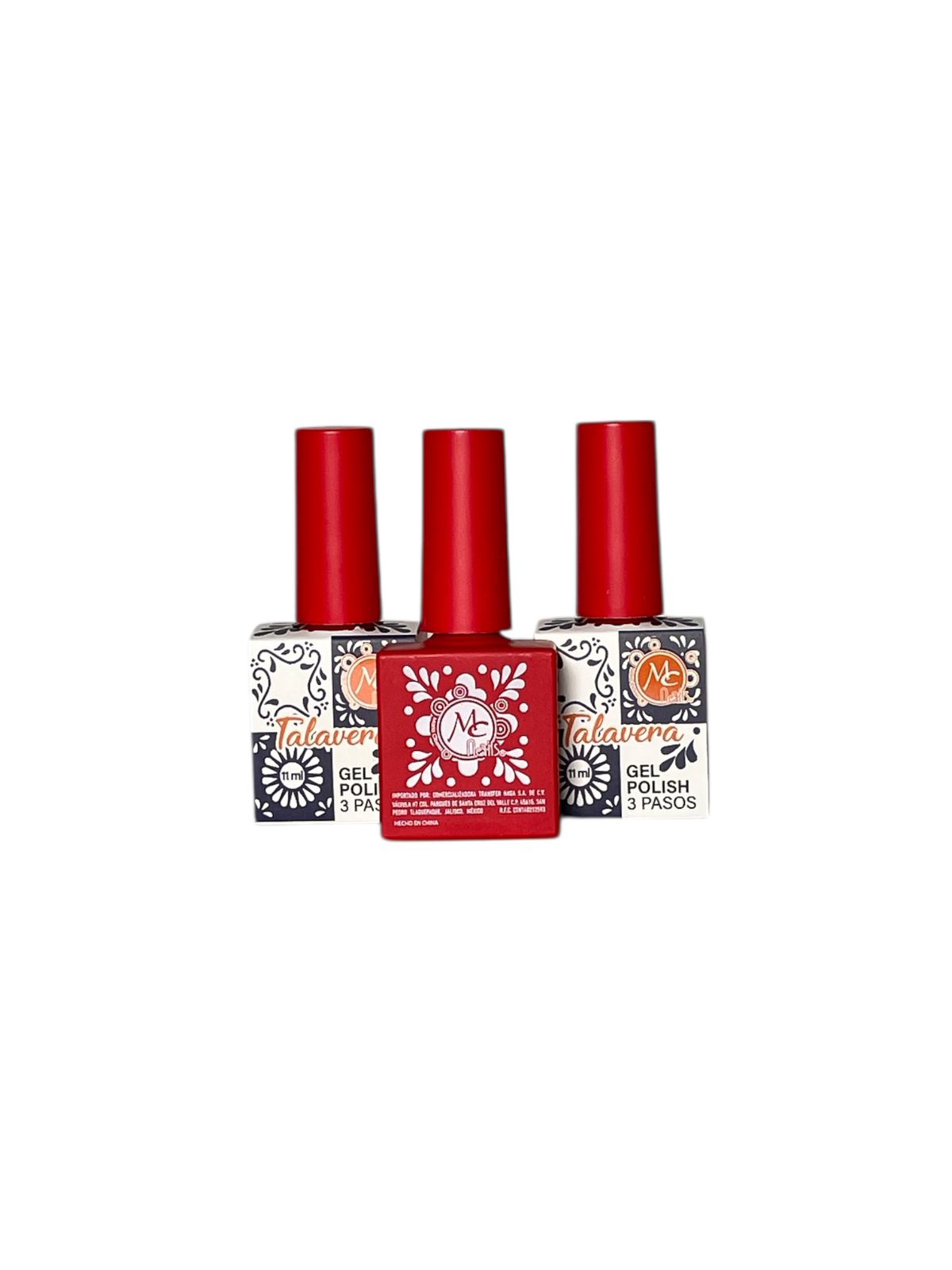 Esmalte en Gel MC Nails Talavera 011 - Rojo Cereza