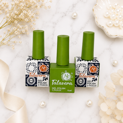 MC Nails Gel Duradero Verde Oliva Intenso 063