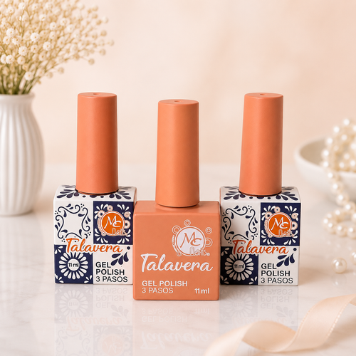 MC Nails Gel Duradero Durazno Coral Suave 071