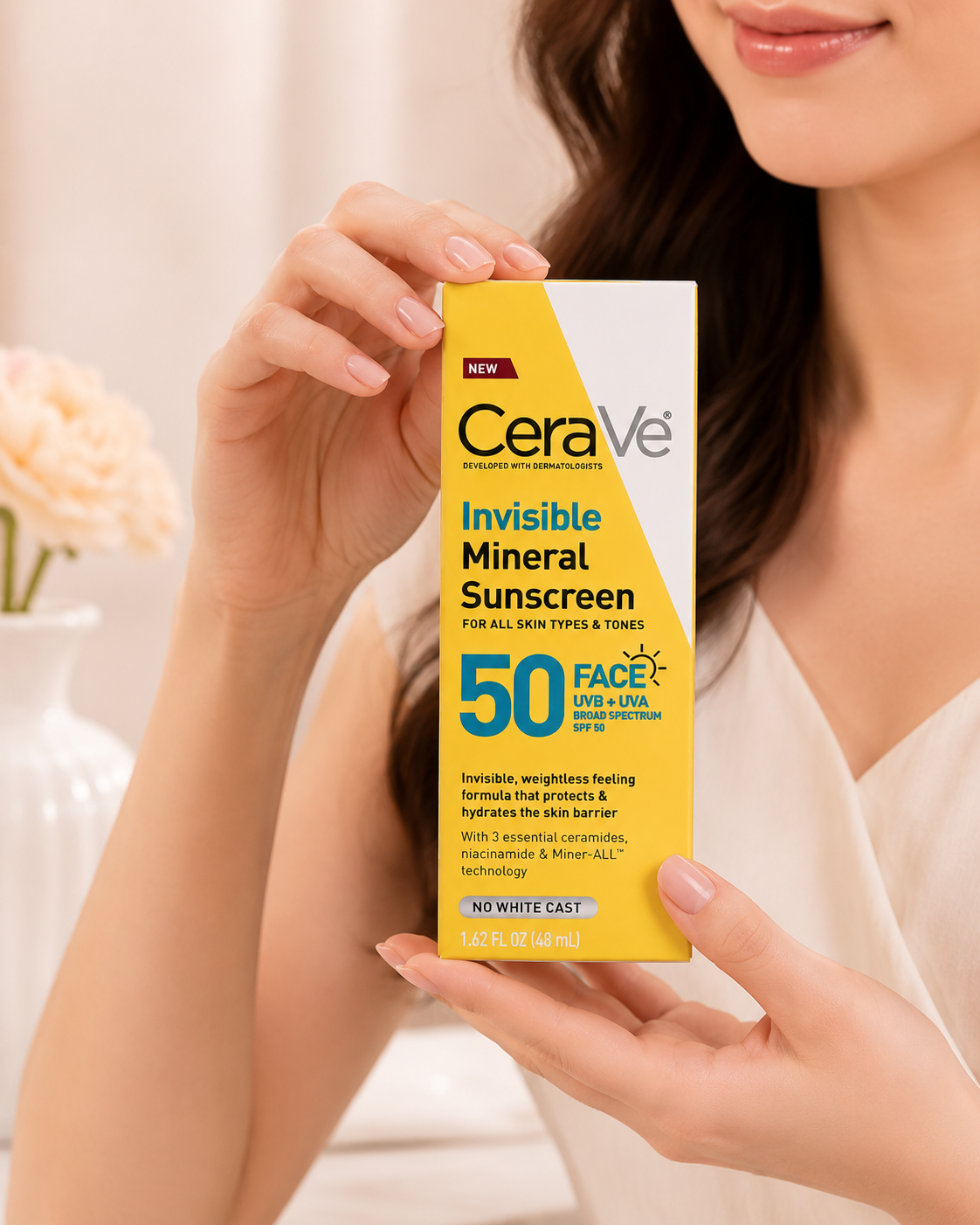 CeraVe Protector Solar Invisible Protección Mineral