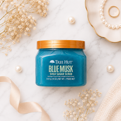 Exfoliante Corporal de Azúcar con Karité Tree Hut Shea Sugar Scrub