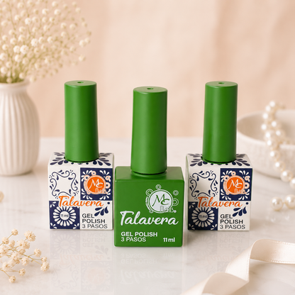 MC Nails Gel Duradero Verde Lima Intenso 067