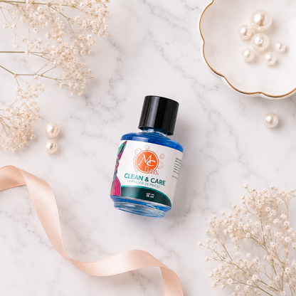 MC Nails Limpiador Para pincel Cuidado Profesional Azul Intenso
