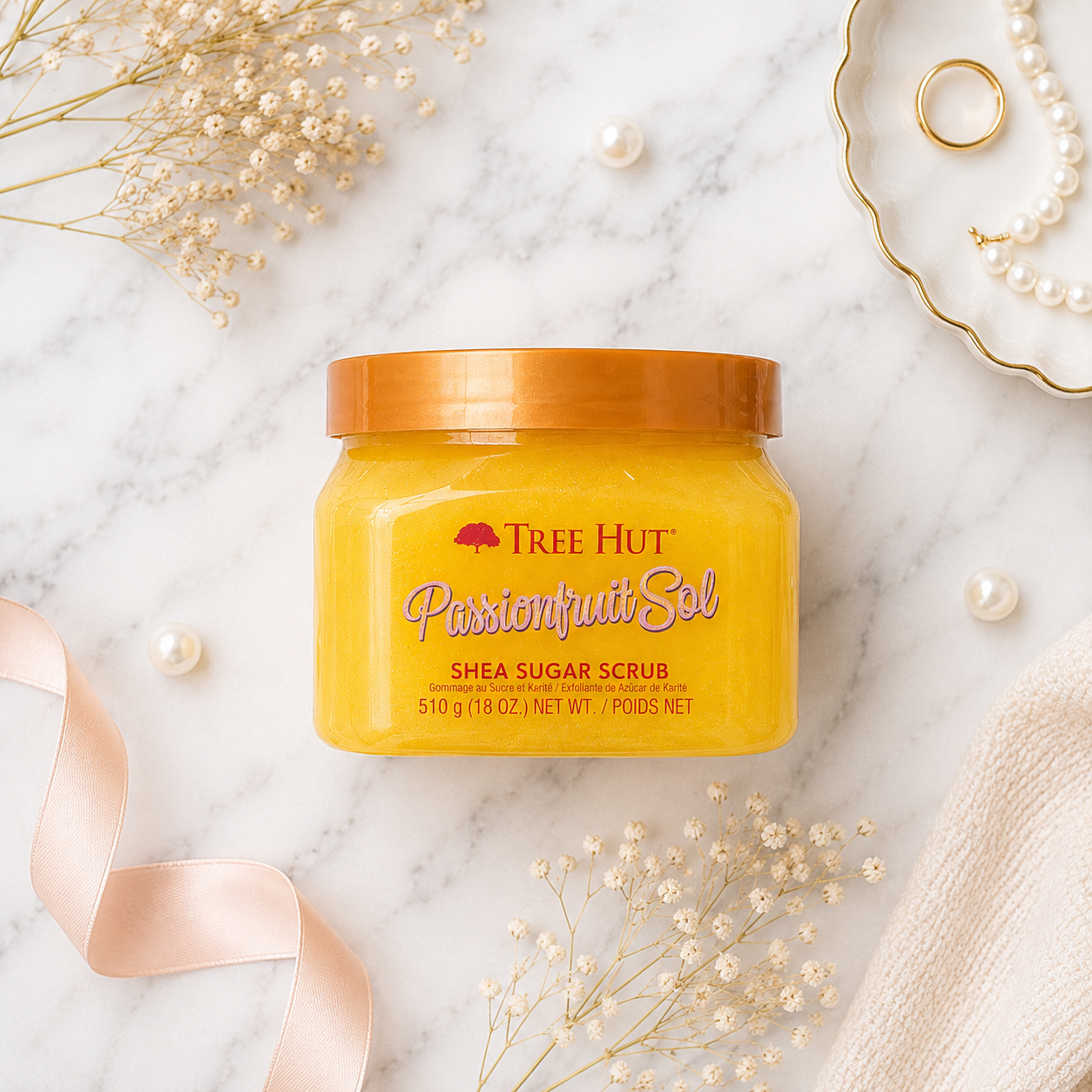 Exfoliante Corporal de Azúcar con Karité Tree Hut Shea Sugar Scrub