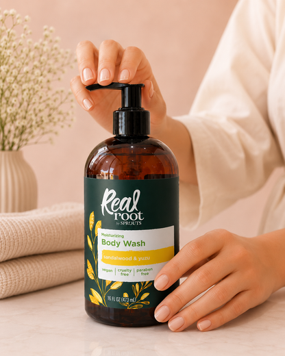 Real Root Loción Corporal Hidratante
