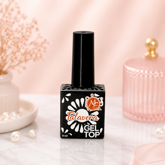 MC Nails Gel Top Brillo Cristal Transparente