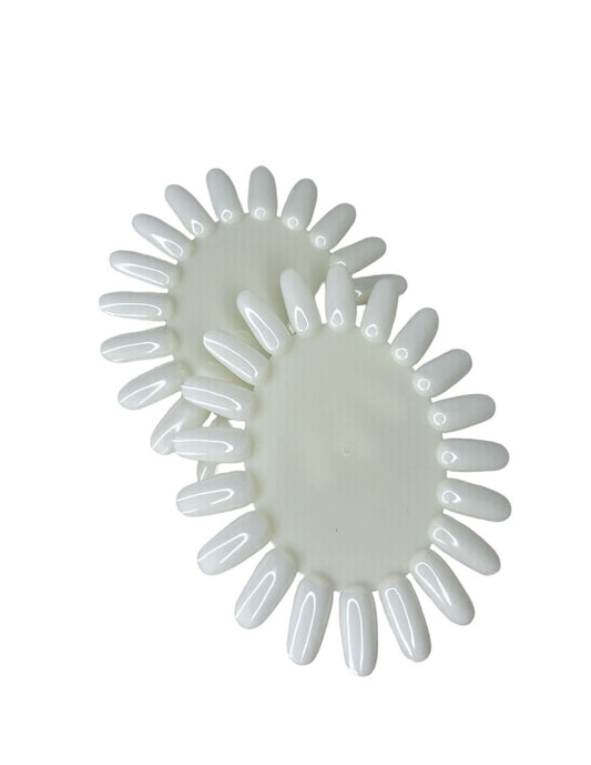 Muestrario de Uñas en Rueda/Exhibición de Colores y Diseños