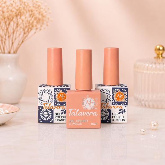 MC Nails Gel Duradero Durazno Nude Elegante 082