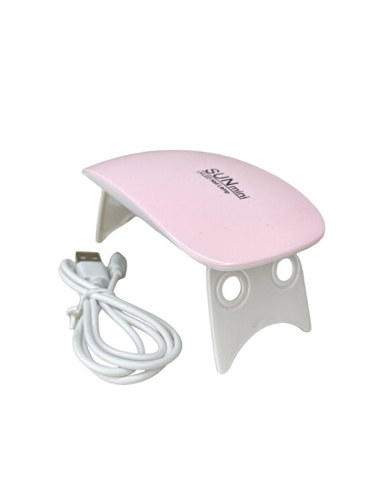 Lámpara Mini SUN UV/LED Portátil – Secadora de Uñas Gel 6W