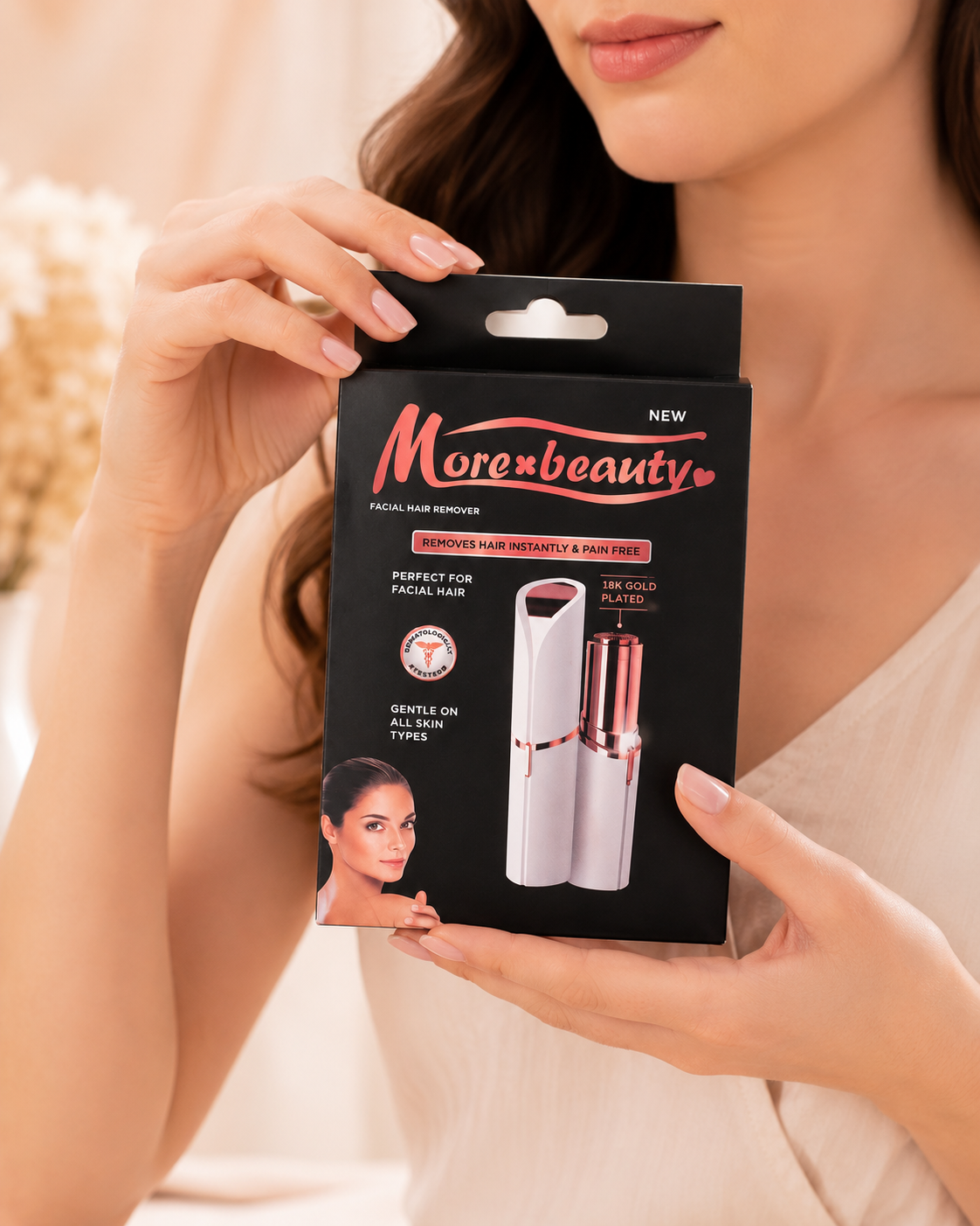 Morebeauty Depilador Facial Suave