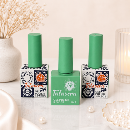 MC Nails Gel Brillante Verde Menta Pastel 061
