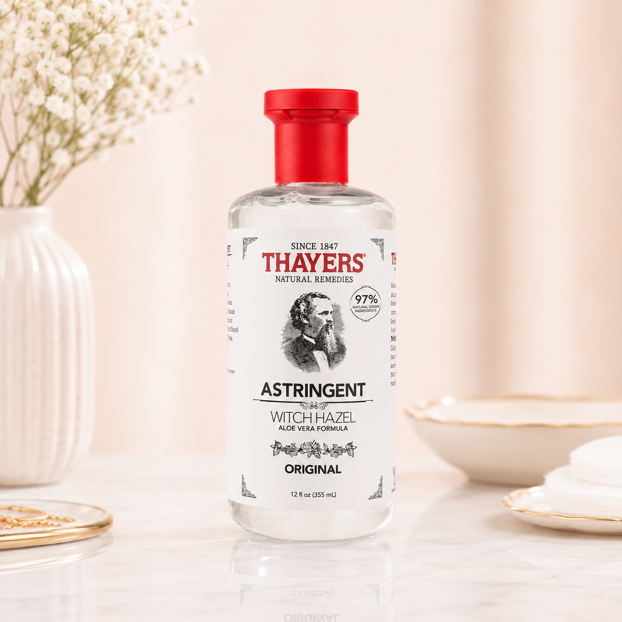 Thayers Tónico Facial Calmante Natural