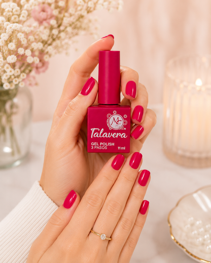 MC Nails Gel Brillante Fucsia Rosa Vibrante 037