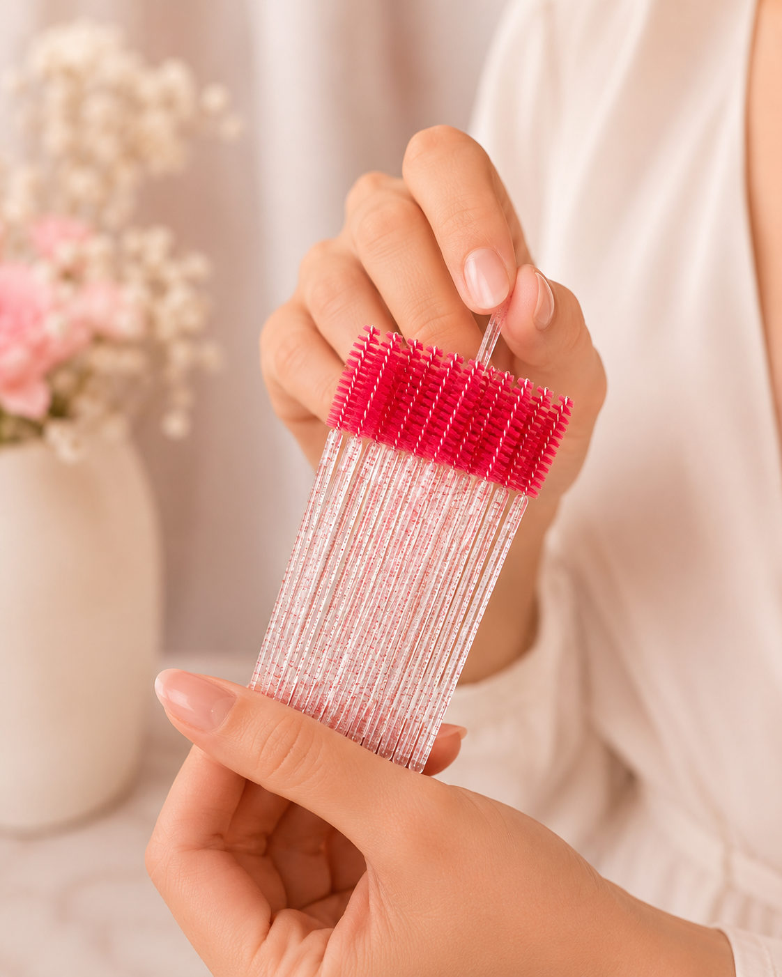 Cepillos Desechables Para Pestañas y cejas