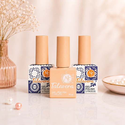 MC Nails Gel Semipermanente Brillo Nude Durazno 081